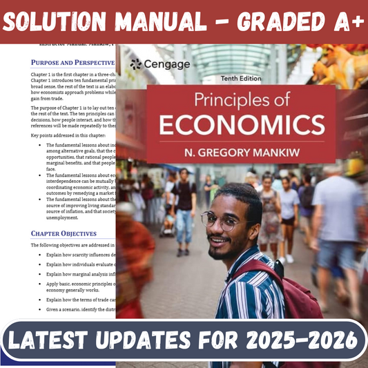 Solution Manual For Principles of Economics 10th Edition By Mankiw-Socratu