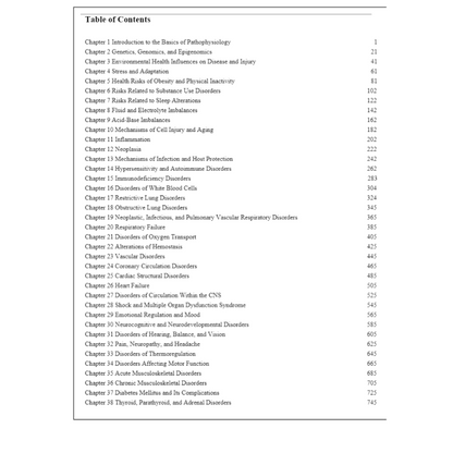 Test Bank For Pathophysiology-Concepts of Human Disease, 1st Edition By Sorenson-Socratu